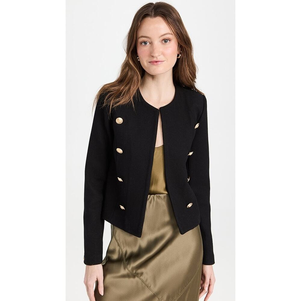 L'AGENCE True Collarless Jacket Size 16 - Picture 3 of 12